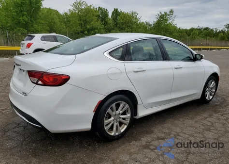 2015 Chrysler 200 Limited from USA, damaged, VIN 1C3CCCAB1FN562236
